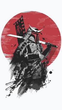 Samurai iPhone 4k wallpaper