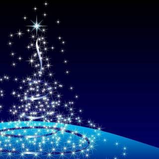 Blue Christmas background
