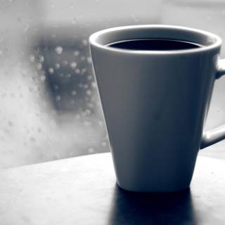 Coffee cup wallpaper