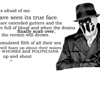 Rorschach Watchmen wallpaper
