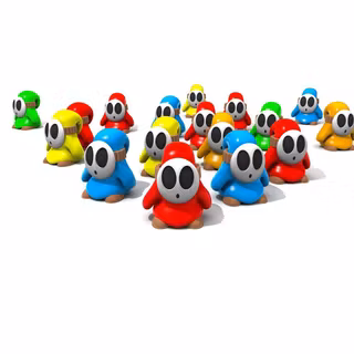 Shy Guy wallpaper