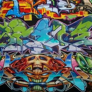 HD graffiti wallpaper