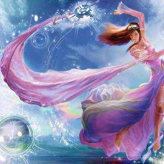 Beautiful fairies wallpaper