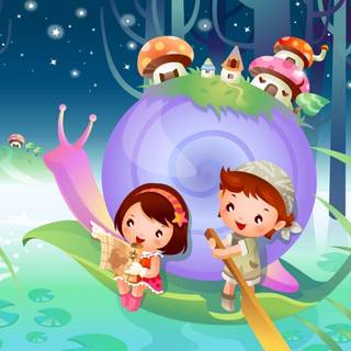 Free cartoon wallpaper