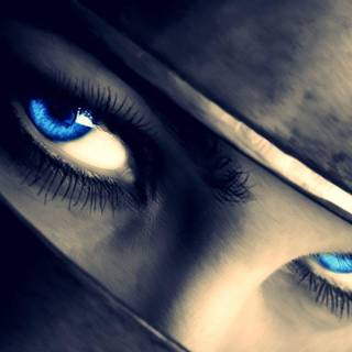 Blue eyes wallpaper