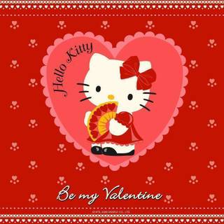 Hello Kitty Valentine wallpaper