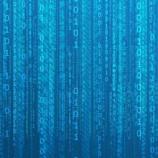 Blue computer background