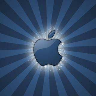 Blue Apple wallpaper