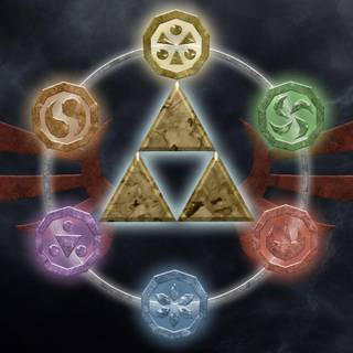 Zelda triforce wallpaper