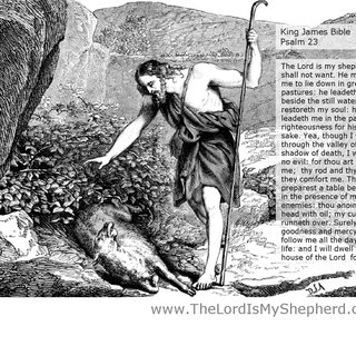 Psalm 23 wallpaper