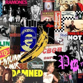 Punk rock background