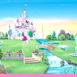 Disney castle background
