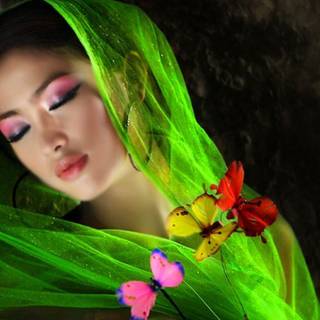 Beautiful woman wallpaper