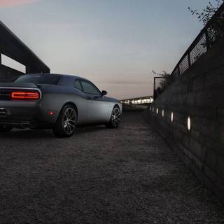2015 Dodge Challenger black wallpaper