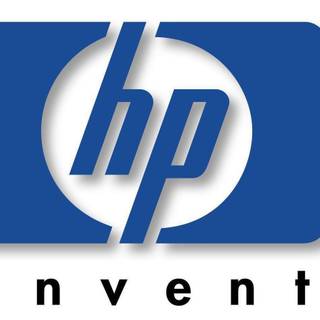 HP logo wallpaper