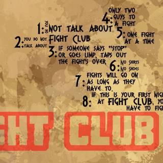Fight club movie wallpaper