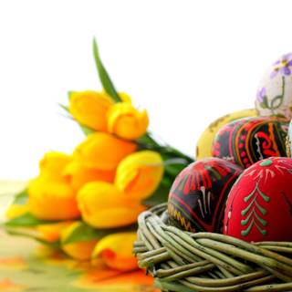 Easter egg desktop wallpaper