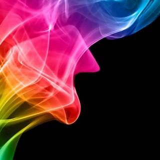 Colored smoke wallpaper