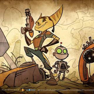 Ratchet and clank wallpaper