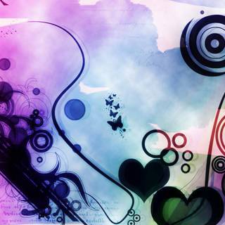 Love abstract wallpaper