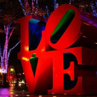 Christmas love wallpaper