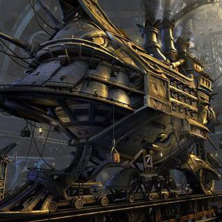 Steampunk backgrounds