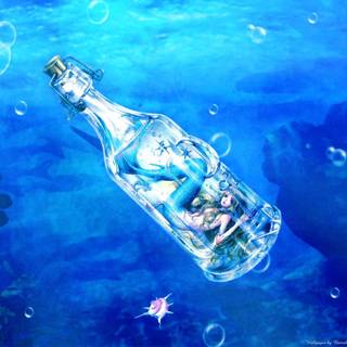 Fantasy mermaid wallpaper