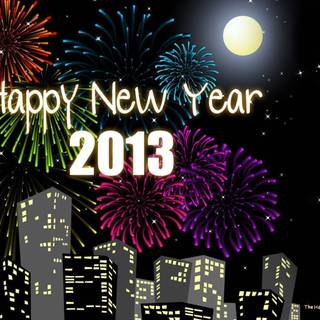 Happy new years 2013 wallpaper