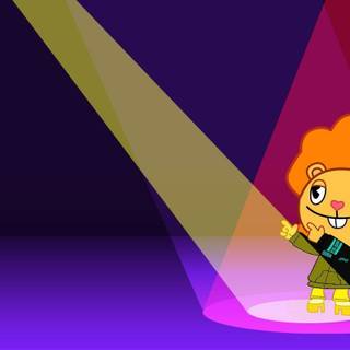 Happy tree friends background