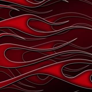 Red flames background