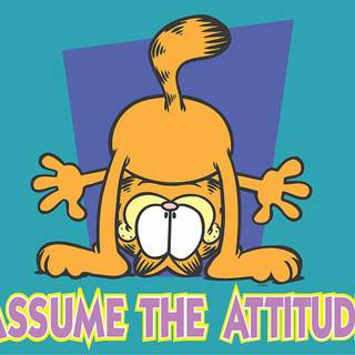 Funny Garfield wallpaper