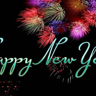 New Year desktop background
