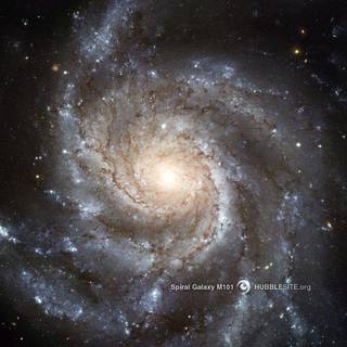 Spiral galaxy wallpaper