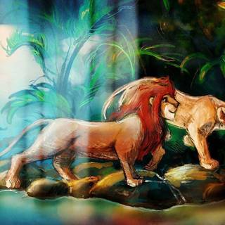 Lion king simba wallpaper
