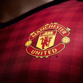 Manchester United logo wallpaper