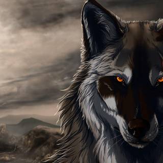 Fantasy wolf pictures