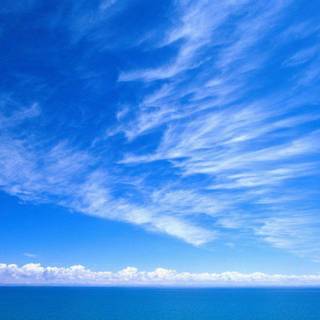 Blue sky wallpaper