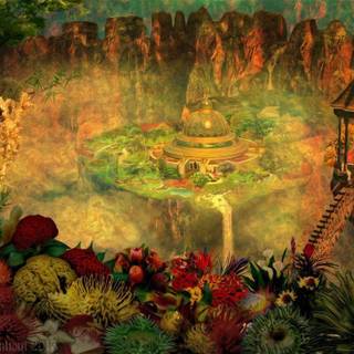 Hanging Gardens of Babylon  wallpaper