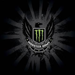 Monster logo wallpaper