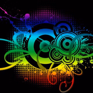 Music abstract wallpaper