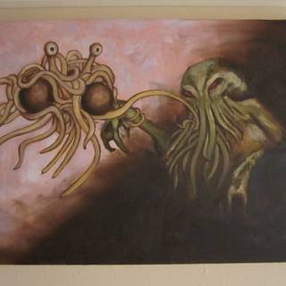 Flying Spaghetti Monster wallpaper