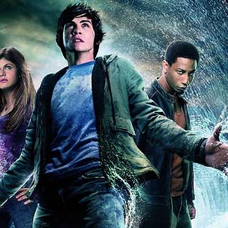 Logan lerman as percy jackson wallpaper