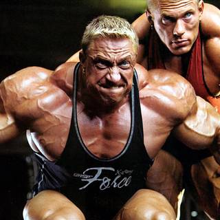 Wallpaper of body builder