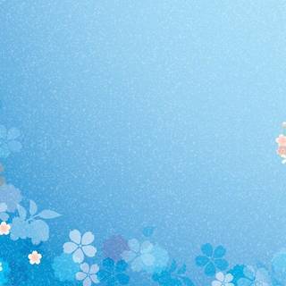 Blue background picture