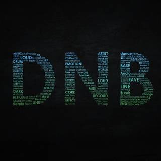 Drum and bass wallpaper