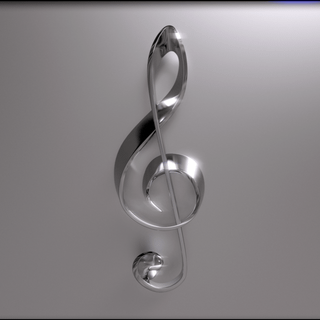 Treble clef wallpaper