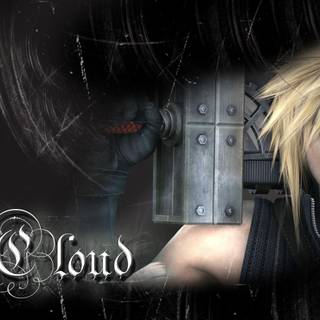 Wallpaper final fantasy cloud