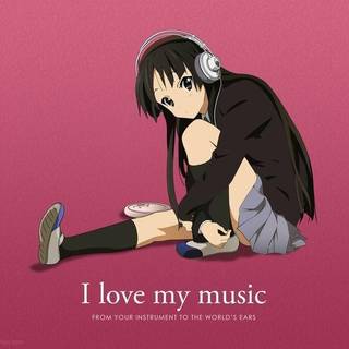 Anime music wallpaper