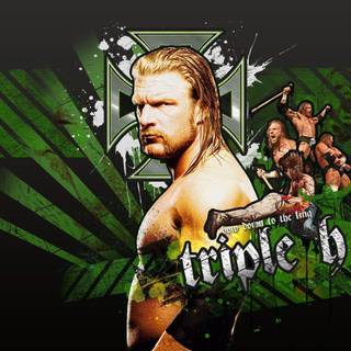 Wallpaper of triple h