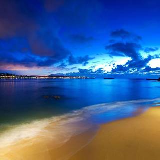 Ocean blue wallpaper